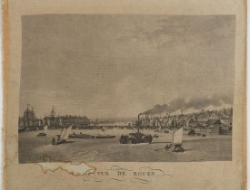 GARNERAY, Louis Ambroise. -  Vue de Rouen.
