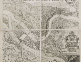 MAUPIN, Simon. -  Description au naturel de la ville de Lyon et païsages alentour d'icelle.