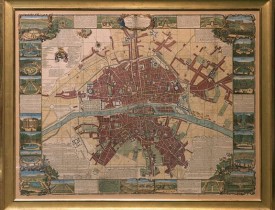 FER, N. de. / JOUVIN DE ROCHEFORT. -  Le nouveau plan de Paris dressé sur les Mémoires de M. Jouvin de Rochefort…