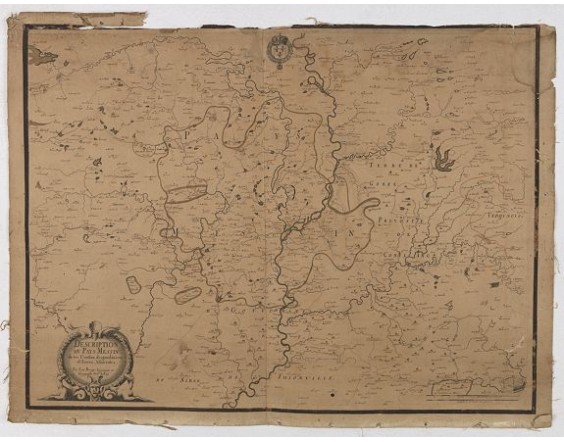 BRIOYS, Jean. - Description du Pays Messin de ses Confins, despendances, et Terres Adjacentes. BRIOYS, Jean. - Description du Pays Messin de ses Confins, despendances, et Terres Adjacentes.