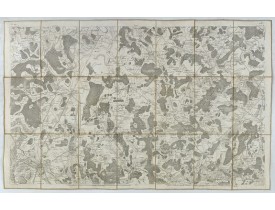 CASSINI. -  N°114, Côtes-d'Or / Dijon.