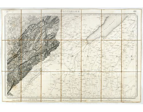 DÉPÔT GENERAL DE LA GUERRE / PELET. - Pontarlier. (Onans). DÉPÔT GENERAL DE LA GUERRE / PELET. - Pontarlier. (Onans).