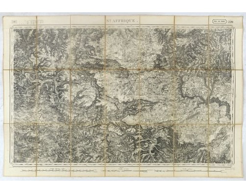 DÉPÔT GENERAL DE LA GUERRE / PELET. - St Afrique (Sévérac). DÉPÔT GENERAL DE LA GUERRE / PELET. - St Afrique (Sévérac).