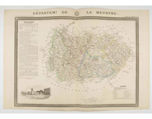 DONNET, A. - Département de la Meurthe. DONNET, A. - Département de la Meurthe.