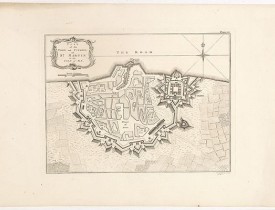 JEFFERYS, Thomas. -  Plan of the Town and Citadel of St. Martin in the Isle of Re.