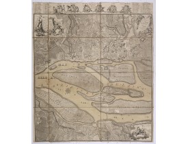 CACAULT & LE ROUGE. -  Plan de Nantes, avec les changements et augmentations qu’on y a fait depuis 1757.