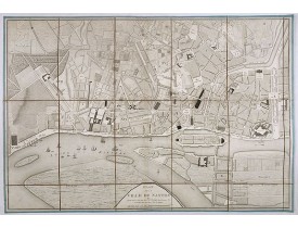 SEBIRE, J. -  Plan de la ville de Nantes.