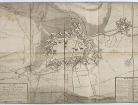 WEBER, F. H. (capitaine). -  Plan de la ville d’Air et du fort St. François.