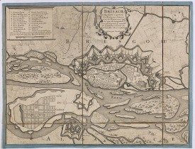 BEAURAIN, le Chevalier de. -  Brisach, ville forte capitale du Brisgow.