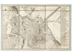 ANDELIN (d'), Alexandre-Joseph. -  Plan de la ville de Bourg en Bresse.