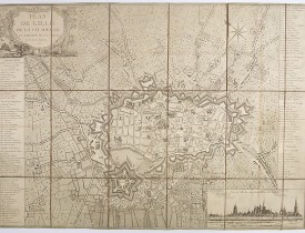 ANONYME. -  Plan de Lille de la citadelle et banlieue de la ville et de ses environs.