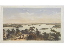 ANGAS, G.F. -  (The City And Harbour Of Sydney From Near Vaucluse.)