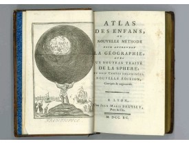 ANONYME. -  Atlas des Enfans ou nouvelle méthode pour apprendre la géographie…