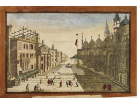 ANONYME -  Place de l'Eglise de St.Marc et la grande Place terminee..