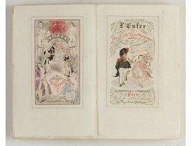 ANONYMOUS -  L'enfer de Joseph Prudhomme. Savoir Deux cougnottes et La grisette et l'étudiant. Monnier Henry.