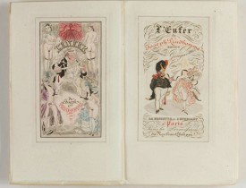 ANONYMOUS -  L'enfer de Joseph Prudhomme. Savoir Deux cougnottes et La grisette et l'étudiant. Monnier Henry.