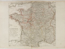 AUVRAY, Thomas, Sieur de Garel. -  La France ou l'un des douze Grands Estats de l'Europe.