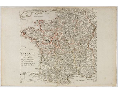AUVRAY, Thomas, Sieur de Garel. - La France ou l'un des douze Grands Estats de l'Europe. AUVRAY, Thomas, Sieur de Garel. - La France ou l'un des douze Grands Estats de l'Europe.