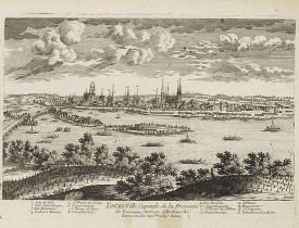 AVELINE, P. A. -  Tours, Ville Capitale de la Province de Touraine. . .