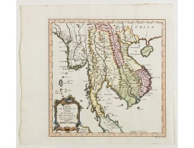BELLIN, J.N. -  Carte des Royaumes de Siam, du Tunquin, Pegu, Ava, Aracan . . .