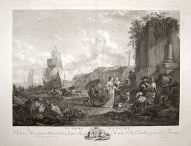 BERGHEM, N. /LAURENT, P. -  Le Rachat de l'Esclave, Dédié à Monseigneur Anne Robert Jacques Turgot . . .