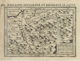 BERTIUS, P. / HONDIUS, J. -  Benearnia et Bigornia.