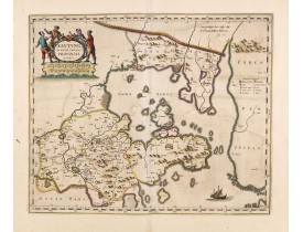 BLAEU, J. -  Xantung, sinarum imperii provincia quatra.