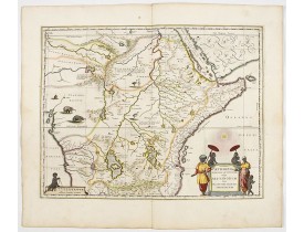 BLAEU, W. -  Aethiopia Superior vel Interior vulgo Abissinorum.