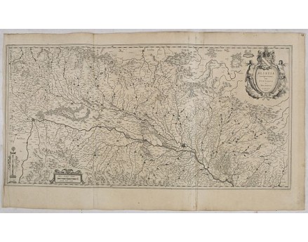 BLAEU, W. - Alsatia landgraviatus, cum Suntgoia et Brisgoia,. . . BLAEU, W. - Alsatia landgraviatus, cum Suntgoia et Brisgoia,. . .