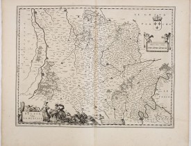 BLAEU, W. -  Belsia, Vulgo La Beausse.