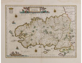 BLAEU, W. -  Britannia Ducatus / Duché de Bretaigne.