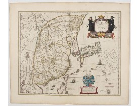 BLAEU, W. -  China Veteribus Sinarum Regio.