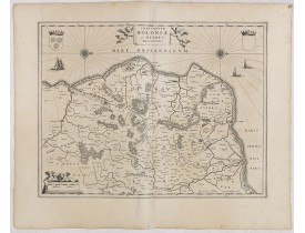 BLAEU, W. -  Comitatuum Boloniae et Guines Descriptio.