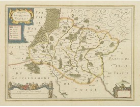 BLAEU, W. -  Description du Gouvernement de la Cappelle par P. Petit Bourbon.