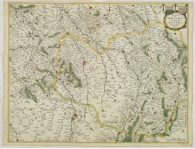 BLAEU, W. -  Dioecese de RHEIMS, et Pais de RETHEL. Par Jean Jubrien Chalonnois.