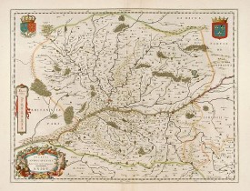 BLAEU, W. -  Ducatus Andegavensis.. Aniou.