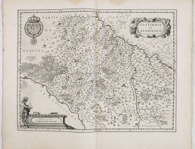 BLAEU, W. -  Gastinois et Senonois.