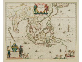 BLAEU, W. -  India quae Orientalis.