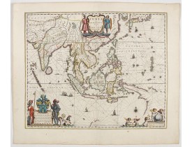 BLAEU, W. -  India quae Orientalis dicitur, et insulae adiacentes.