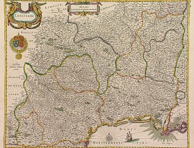 BLAEU, W. - Languedoc.