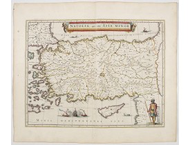 BLAEU, W. -  Natolia, quae olim Asia minor.