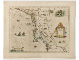 BLAEU, W. -  Nova Belgica et Anglia Nova. BLAEU, W. -  Nova Belgica et Anglia Nova.