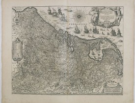 BLAEU, W. -  Novus XVII Inferioris Germaniae Provinciarum Typus.