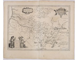 BLAEU, W. -  Picardia Regio Belgica.