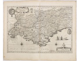 BLAEU, W. -  Provincia autore Petro Johanne Bompario Provence.