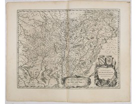 BLAEU, W. -  Utriusque Burgundiae, tum Ducatus tum Comitatus, Descriptio.