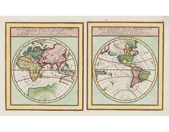 BODENEHR, G. - Der Neuen Welt .. Nord America und Sud America.. BODENEHR, G. - Der Neuen Welt .. Nord America und Sud America..