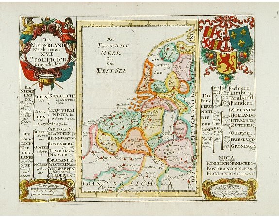 BODENEHR, G. -  Die Niederland..XVII Provincien..