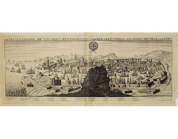 BOISSEAU, J. - Représentation de la très-renommée et admirable ville et port de Marseille.