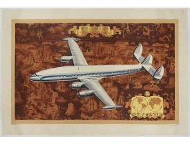 BOUCHER, L. -  AIR France - Supper constellation, Lockhead L - 10 - 49.